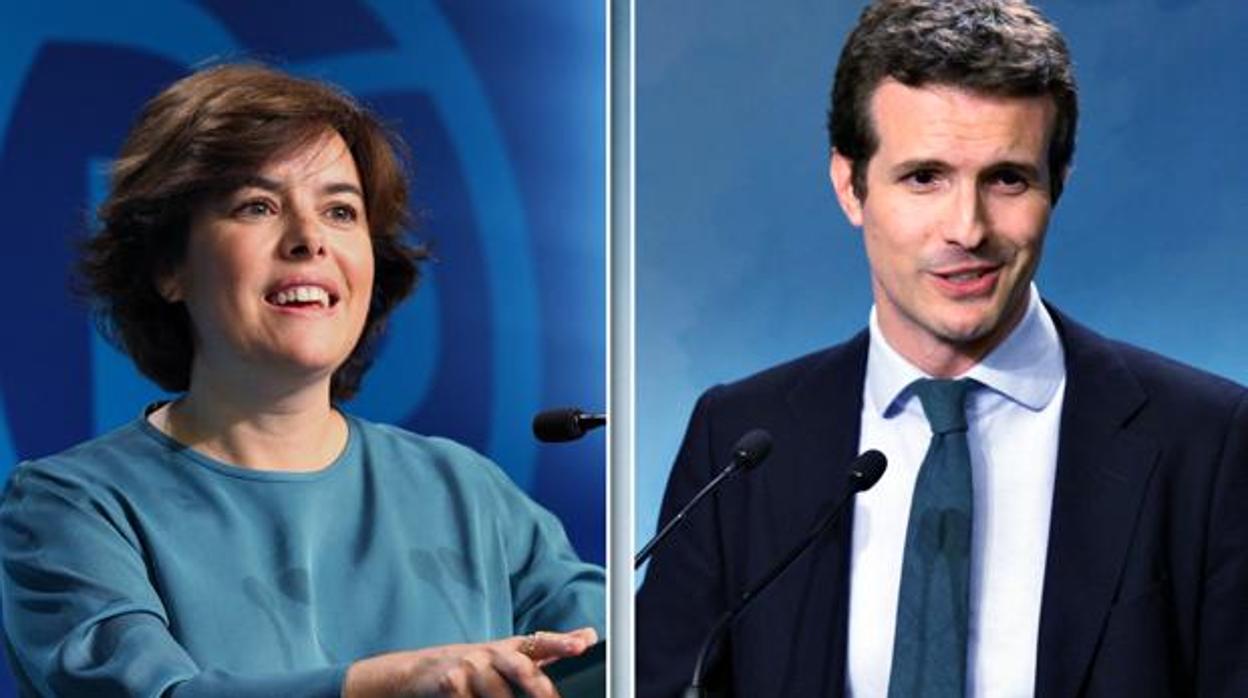Los planes de Casado y Santamaría para el futuro del PP, desglosados en sus entrevistas con ABC