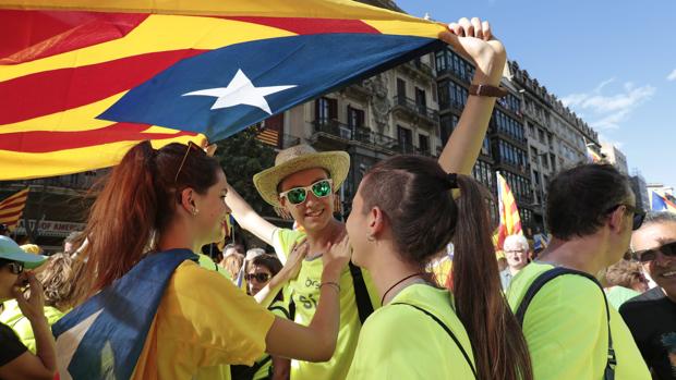 El apoyo a la independencia de Cataluña sigue retrocediendo