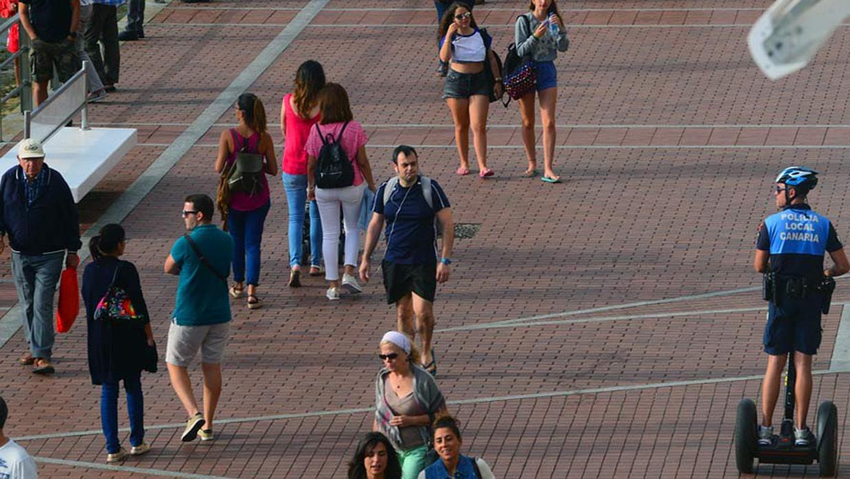 La policía turística de la capital grancanaria comprará dos Segway