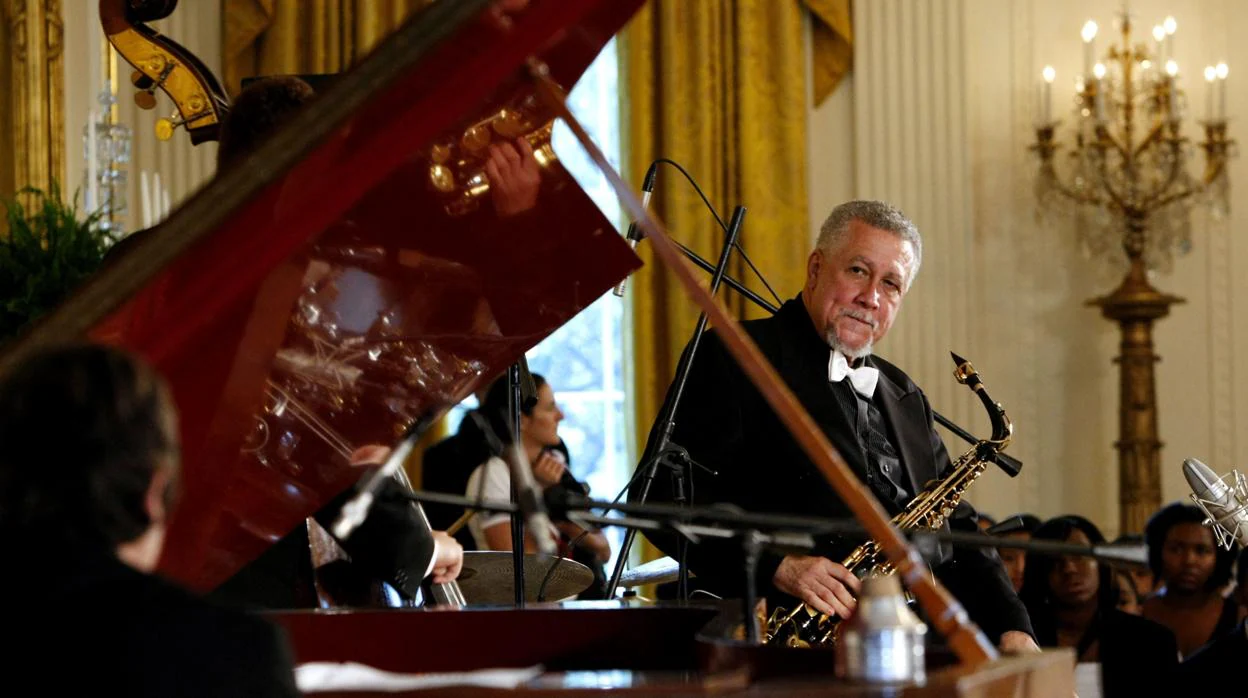 El cubano Paquito D'Rivera al saxofón