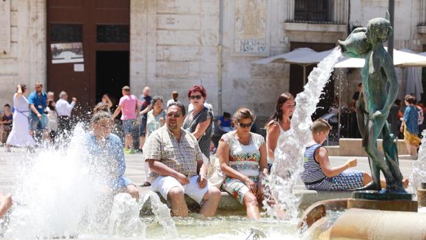 Valencia, en riesgo amarillo por temperaturas ceranas a los 38 grados este domingo