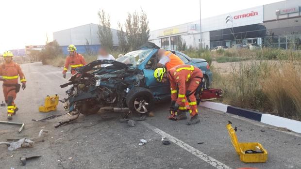 Un hombre muere en un accidente de tráfico en Quart de Poblet