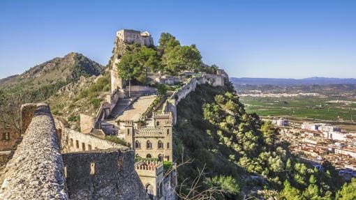 Imagen de archivo del castillo de la localidad de Xàtiva