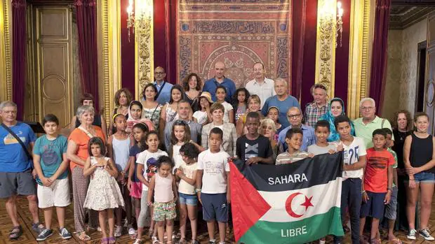 Una ONG pide protección para la imagen de los niños saharauis del programa «Vacaciones en Paz»