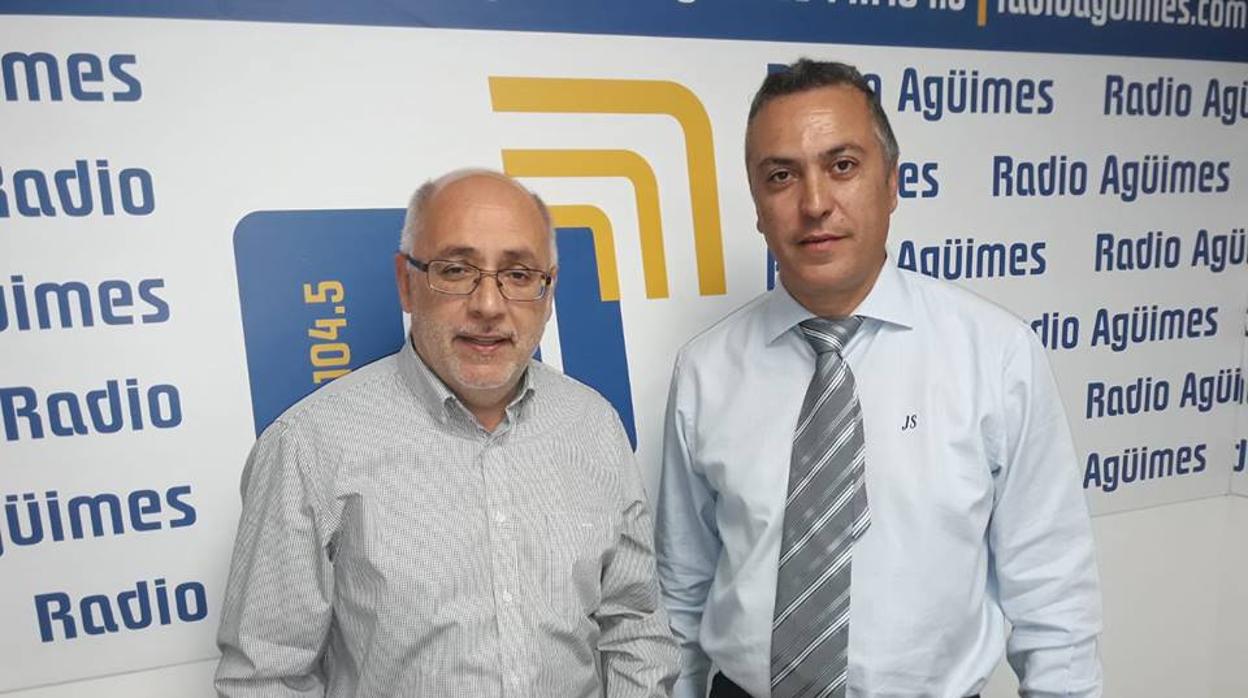 Antonio Morales y José Ángel Santana, esta semana