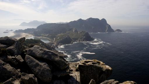 Imagen desde lo alto del Monte Agudo, una vez realizada la ruta