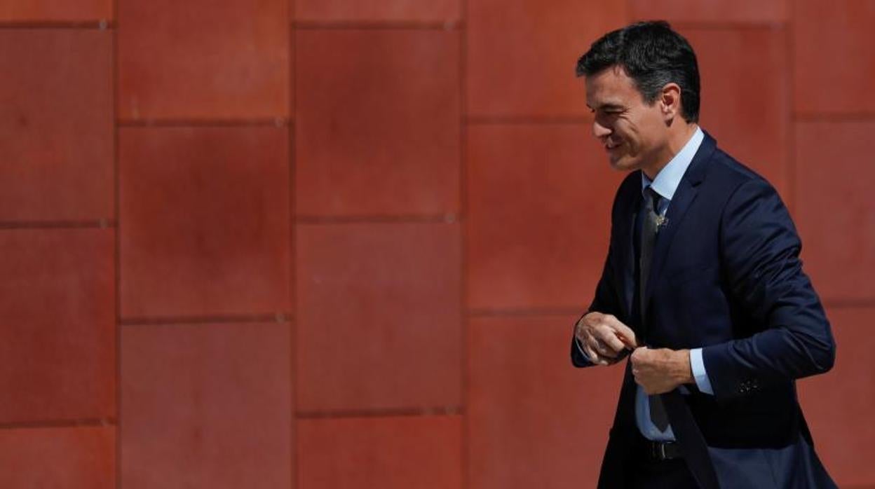 Pedro Sánchez en Lisboa el pasado 27 de julio