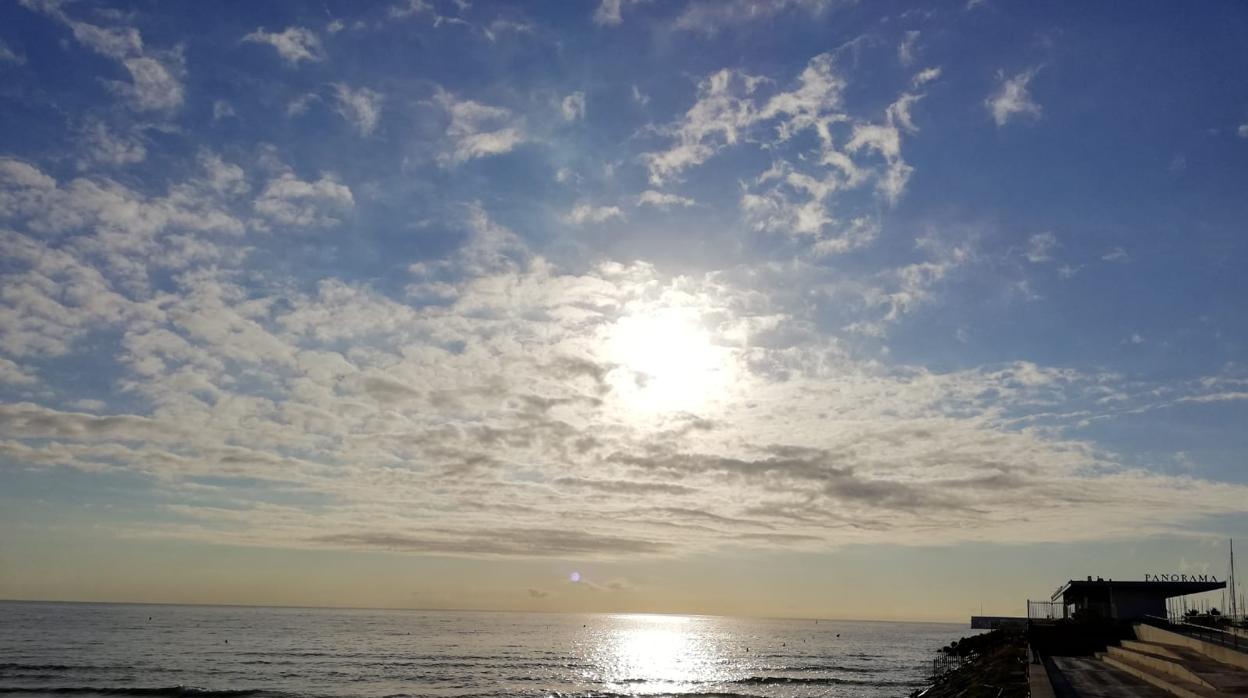 Imagen tomada en la playa de Las Arenas de Valencia