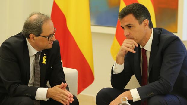 La Generalitat amenaza a Pedro Sánchez con otro referéndum, unilateralidad y desobediencia