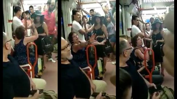 Comentarios racistas a una niña por querer sentarse en el metro de Madrid