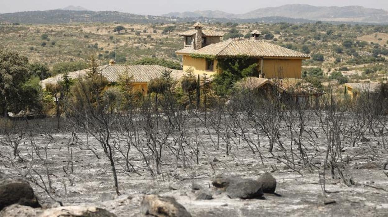 Los incendios forestales bajan un 80% en Madrid pero Garrido llama a no bajar la guardia