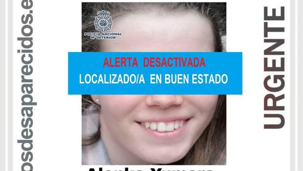 La Policía localiza «en buen estado» a la menor de nacionalidad alemana desaparecida en Madrid