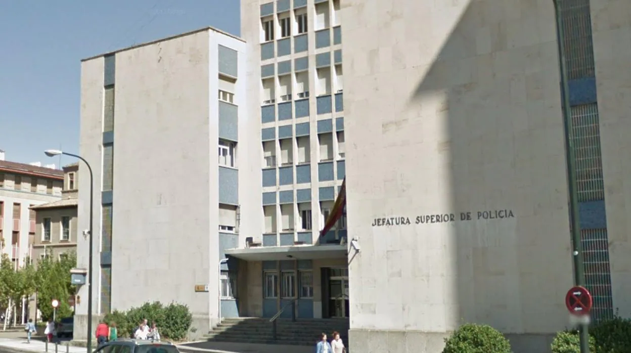 Sede de la Jefatura Superior de Policía, en Zaragoza