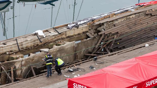 El colapso de un muelle en Vigo deja 377 heridos y una guerra política