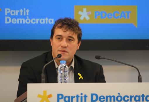 El líder del PDECat, David Bonvehí