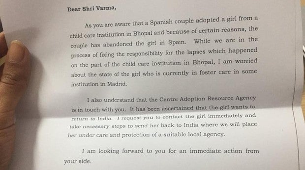 Una pareja rechaza a una niña india tras adoptarla porque no tenía la edad que les dijeron