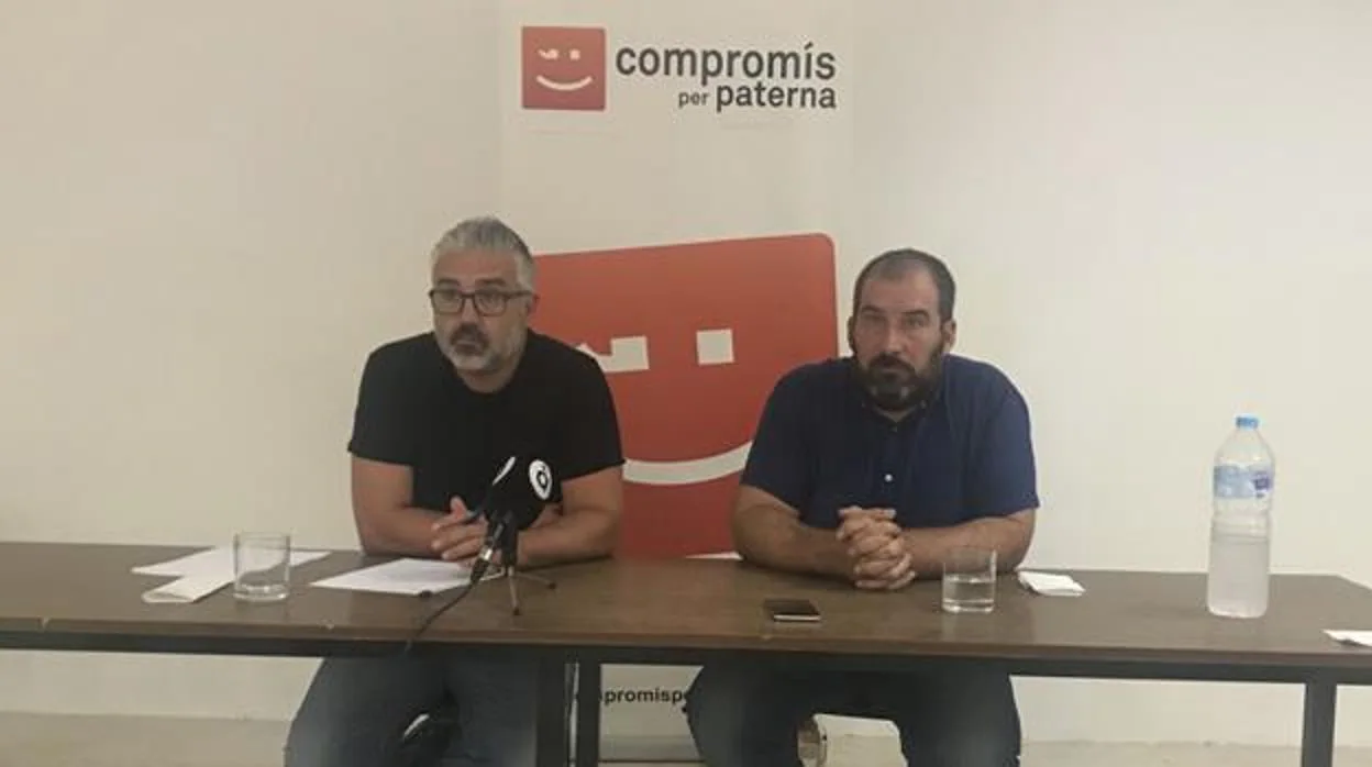 Rueda de prensa de los concejales de Compromís per Paterna