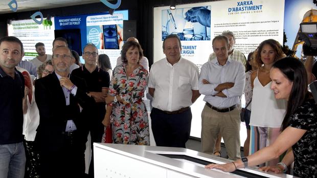 Global Omnium y el Ayuntamiento inauguran la exposición «Quart de Poblet, fets d'aigua»