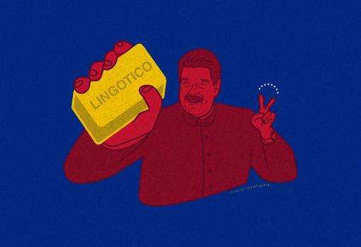 Nicolás Maduro, ahorro y lingoticos de oro