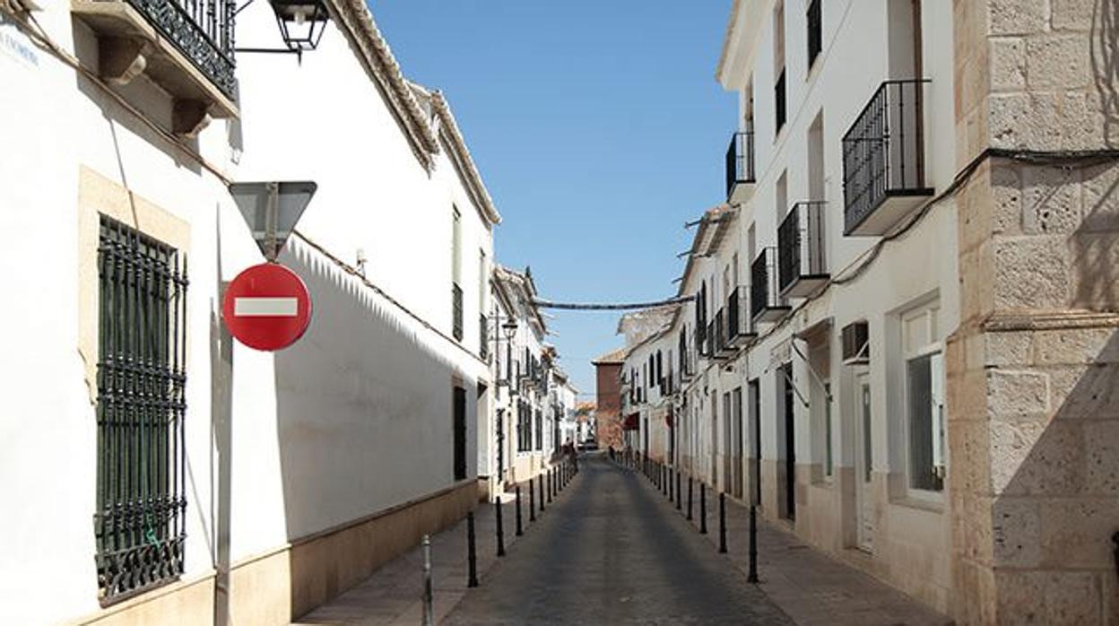 Una de las calles de la localidad de Almagro