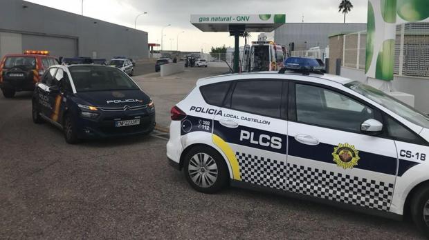 Herido grave al explotar una bombona de gas en una gasolinera en Castellón