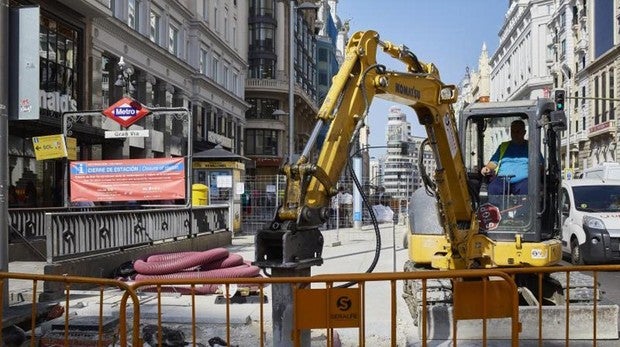 Los comerciantes denuncian pérdidas del 15% por la reforma de la Gran Vía