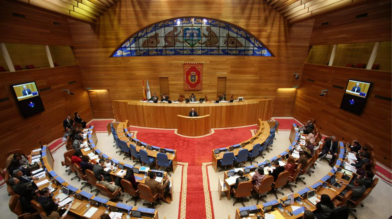 Hemiciclo del Parlamento de Galicia