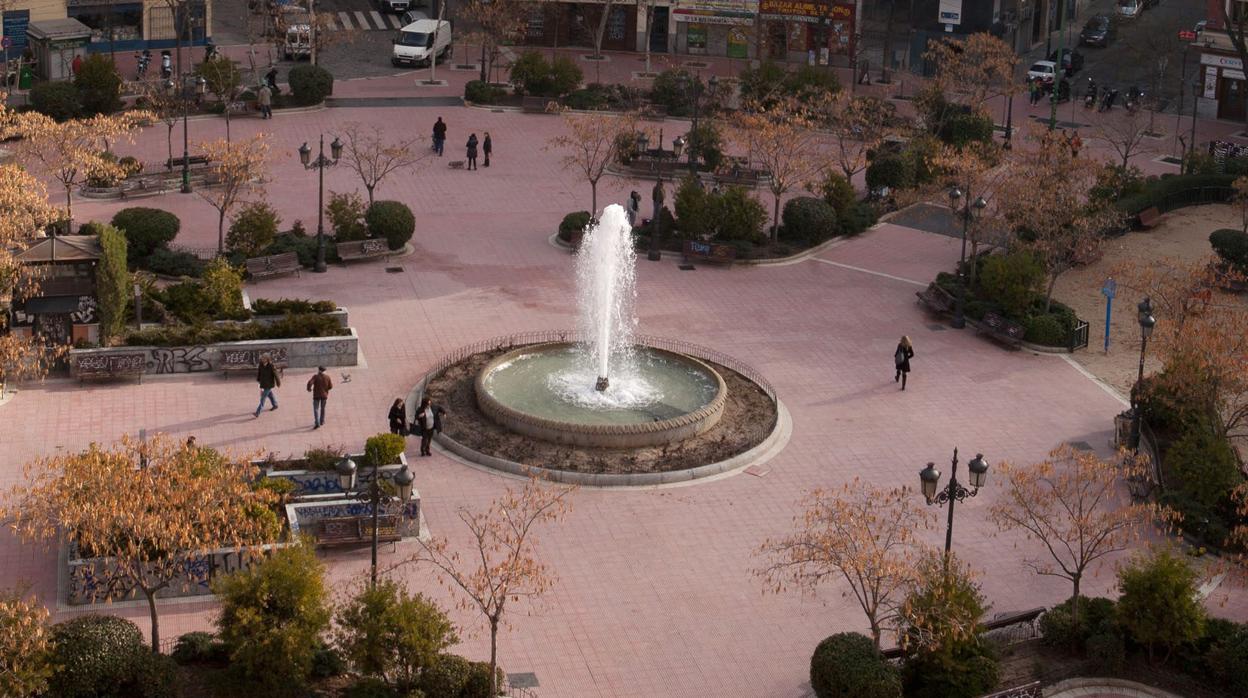 La plaza de Olavide albergará zonas de coexistencia con todo el pavimento al mismo nivel