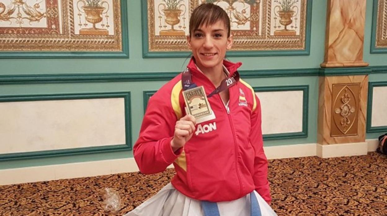 Sandra Sánchez ha acabado primera en el ranking mundial en los últimos tres años