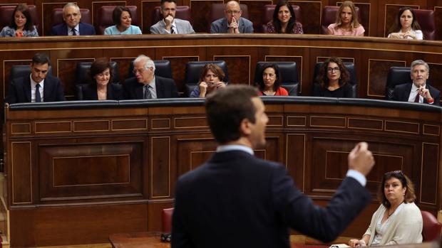 Sesión de control al Gobierno: Casado exige elecciones ante la «mentira» y el «autoritarismo» de Sánchez