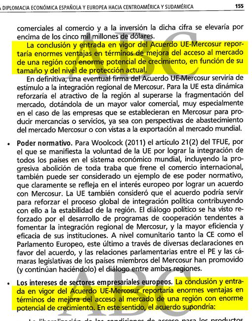 Página 155 del libro «La nueva diplomacia económica española»