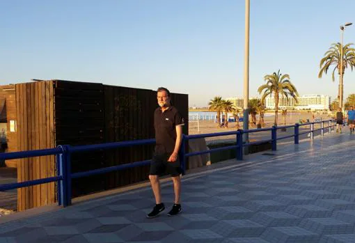 Imagen de un paseo de Rajoy port Alicante