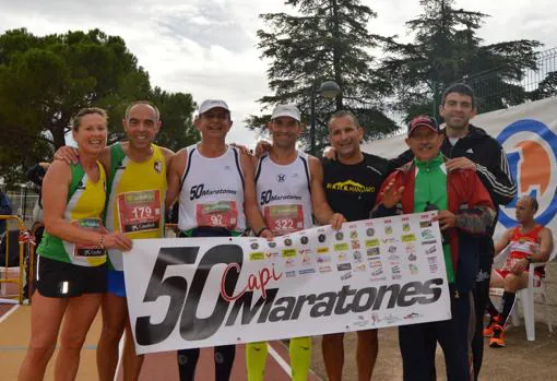 Celebración por el 50 maratón de «Capi» en Ciudad Real