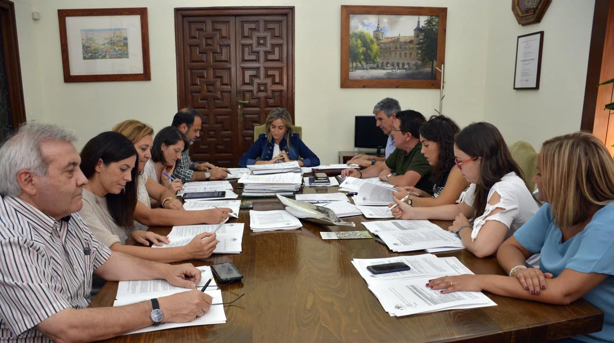 Reunión de la Junta de Gobierno Local de Toledo