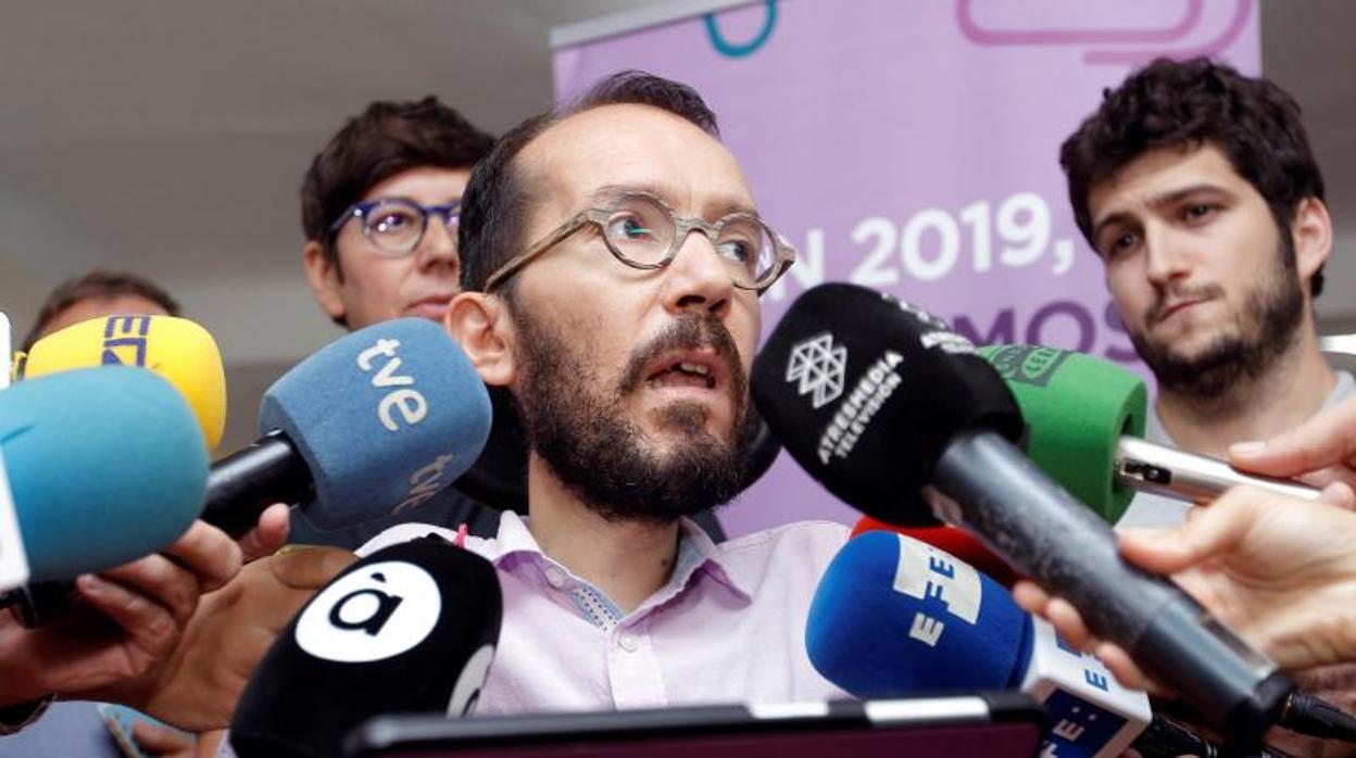 Pablo Echenique, este sábado en Alicante