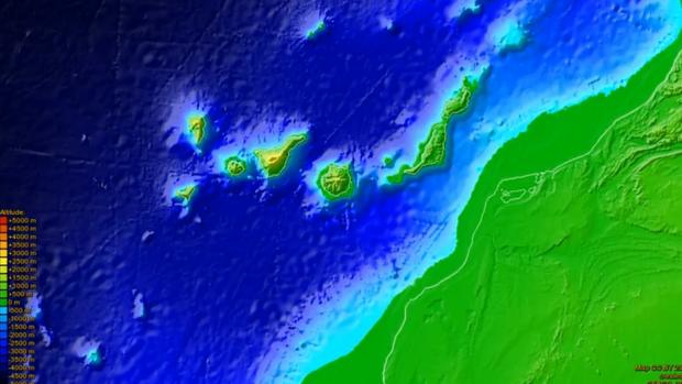 Vídeo: así sería un aumento del nivel del mar en Canarias y costa del Sáhara