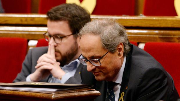 Ciudadanos dice que Torra quiere cobrarse los favores a Sánchez y el PSC niega que pueda haber un referéndum