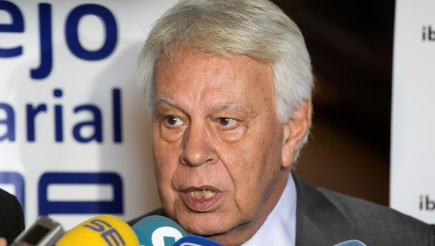 Felipe González se pregunta si el diálogo con los independentistas «conduce a algo»