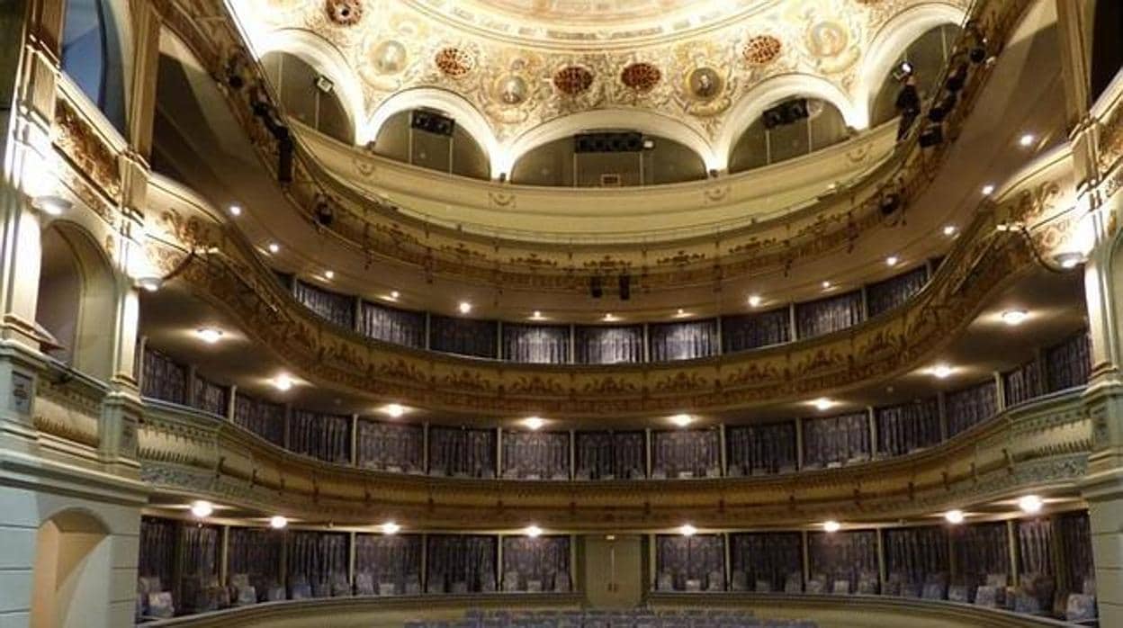 Interior del Teatro de Rojas, que abrirá sus puertas el 19 de octubre