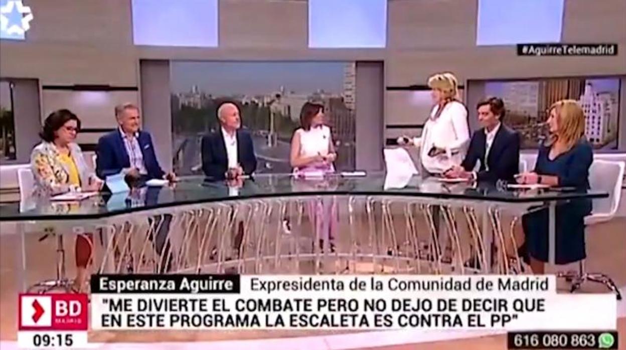 El «show» de Esperanza Aguirre
