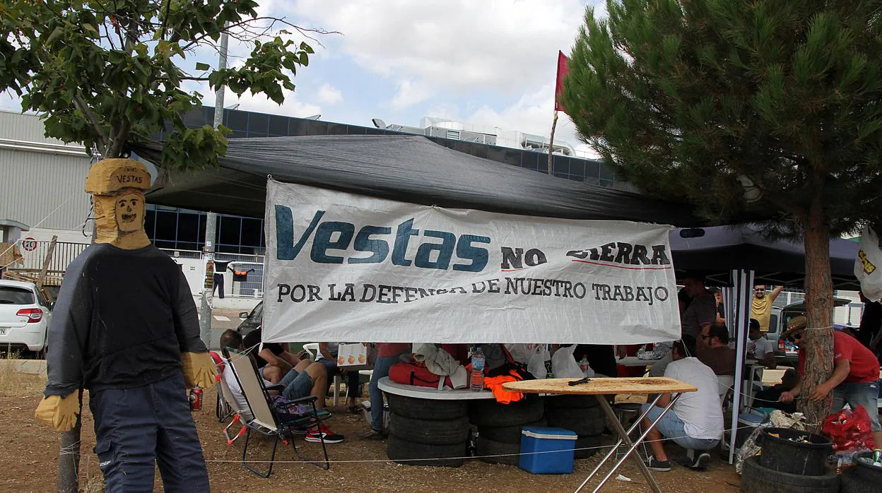 Vestas pone fin a la huelga indefinida que comenzó el pasado 16 de julio