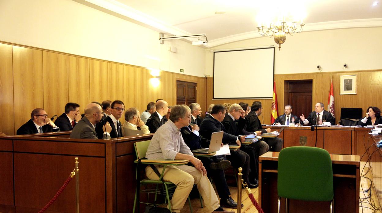 La Audiencia Provincial de Valladolid, durante el juicio por el caso de la modificación del Plan General de Ordenación Urbana (PGOU) de Valladolid