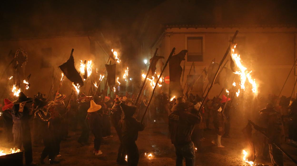 Celebración de El Vítor en Mayorga de Campos