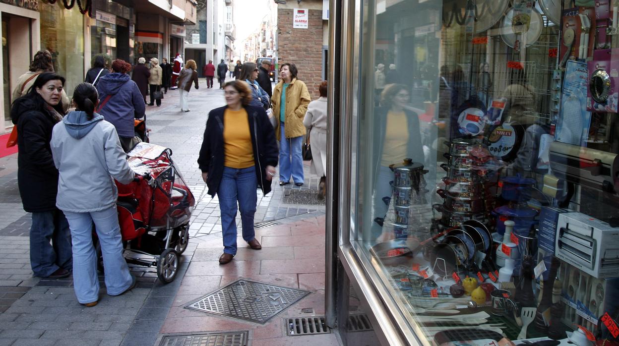 Calle Benavente de Zamora