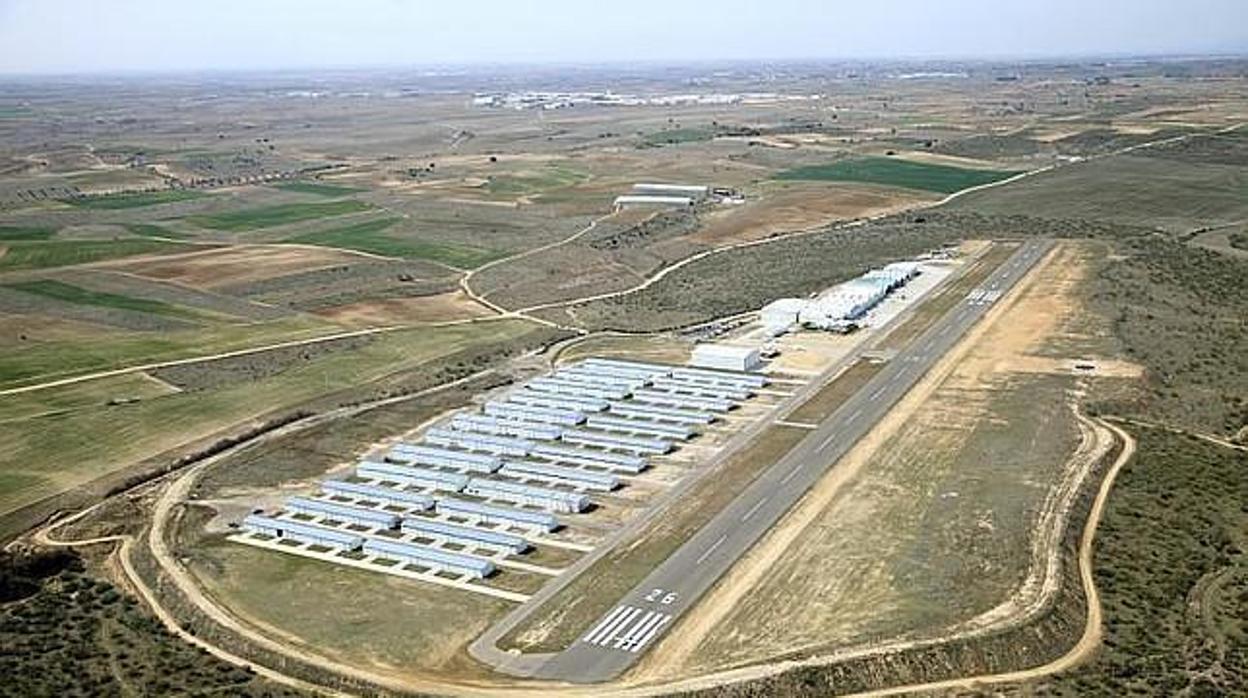 Aeródromo de Casarrubios del Monte donde se proyectará el segundo aeropuerto de Madrid