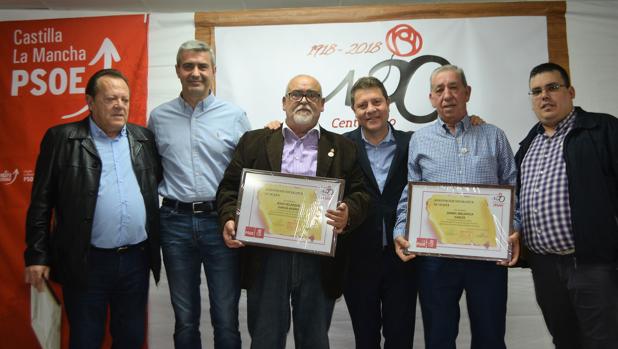 Más de 200 militantes celebran el centenario de la agrupación del PSOE de Ocaña