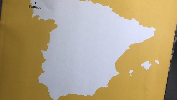 Vueling «olvida» a Canarias en el mapa de una revista para pasajeros