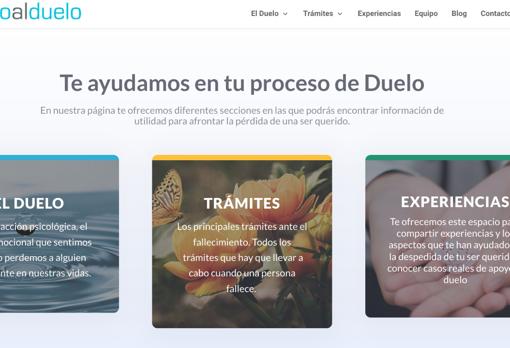 Web de Apoyo al Duelo del Grupo ASV