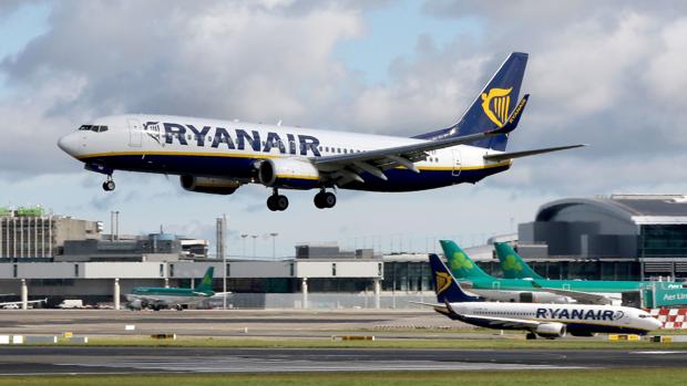 Dos vuelos de Ryanair estuvieron cerca de colisionar en el espacio aéreo español