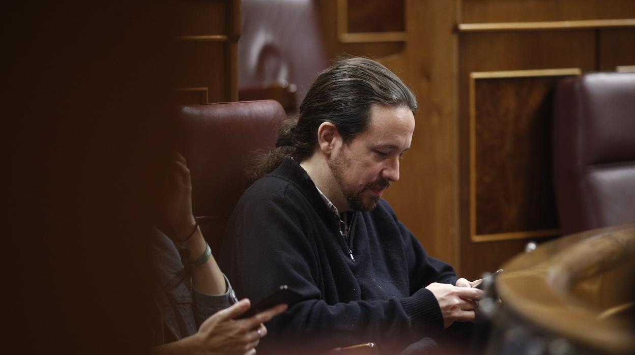 Pablo Iglesias, secretario general de Podemos